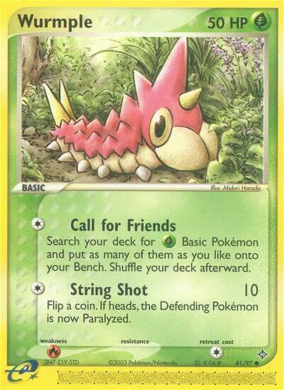 Wurmple — EX Dragon
