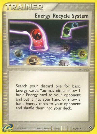 Energy Recycle System — EX Dragon