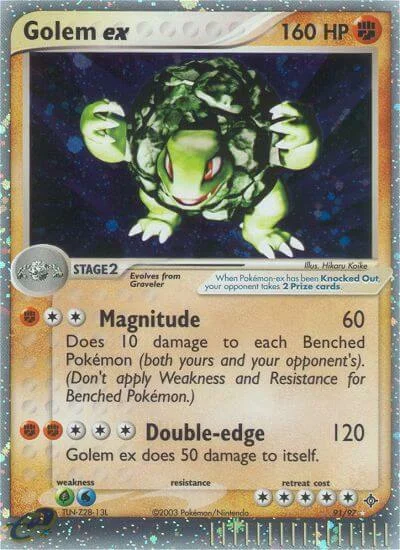 Golem ex — EX Dragon