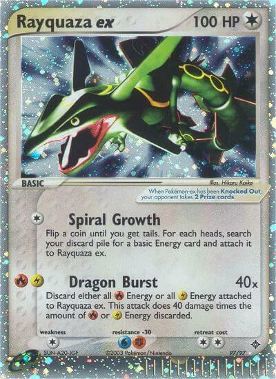 Rayquaza ex — EX Dragon