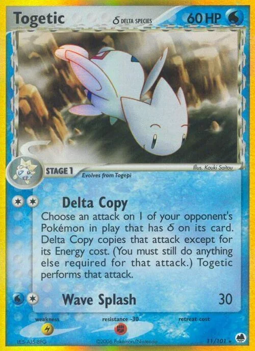 Togetic δ Delta Species — EX Dragon Frontiers