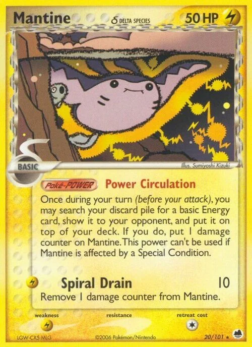 Mantine δ Delta Species — EX Dragon Frontiers