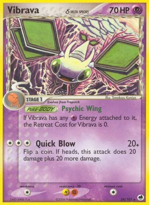 Vibrava δ Delta Species — EX Dragon Frontiers