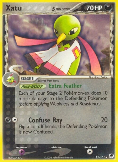 Xatu δ Delta Species — EX Dragon Frontiers