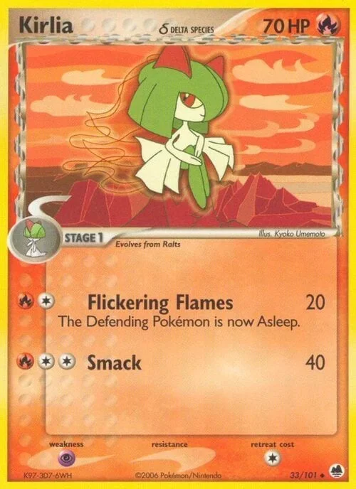 Kirlia δ Delta Species — EX Dragon Frontiers
