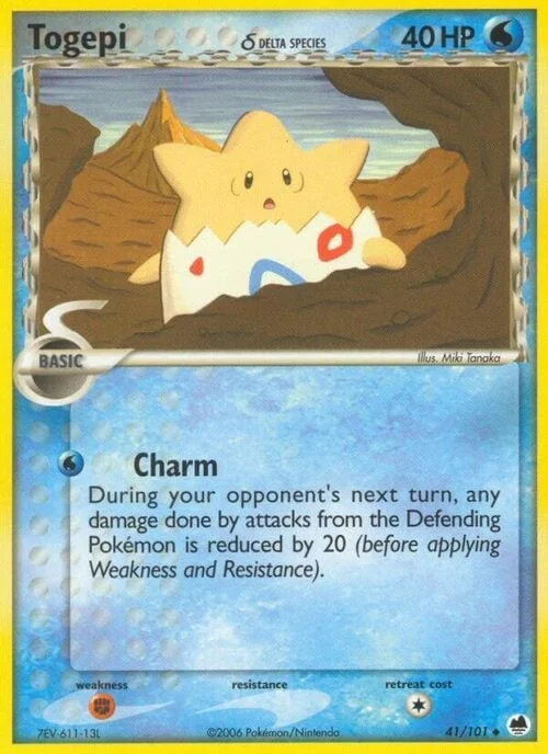 Togepi δ Delta Species — EX Dragon Frontiers