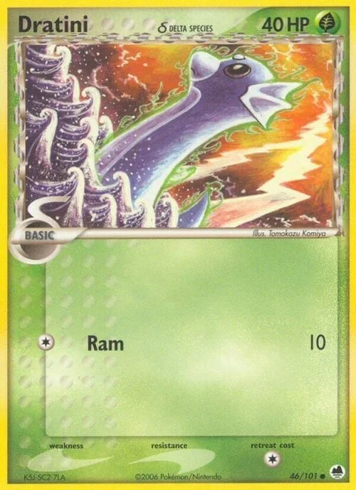 Dratini δ Delta Species — EX Dragon Frontiers
