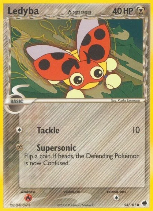 Ledyba δ Delta Species — EX Dragon Frontiers