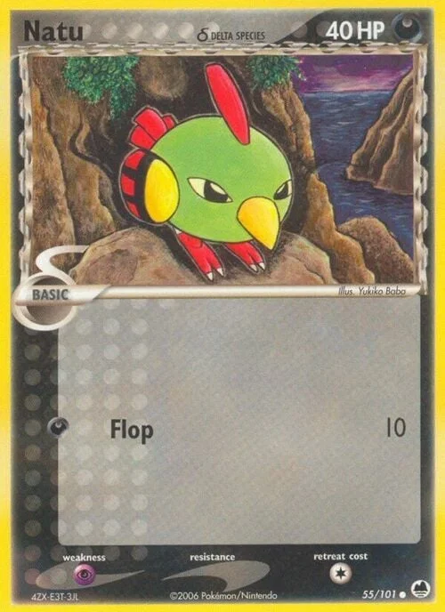 Natu δ Delta Species — EX Dragon Frontiers