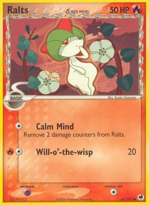Ralts δ Delta Species — EX Dragon Frontiers