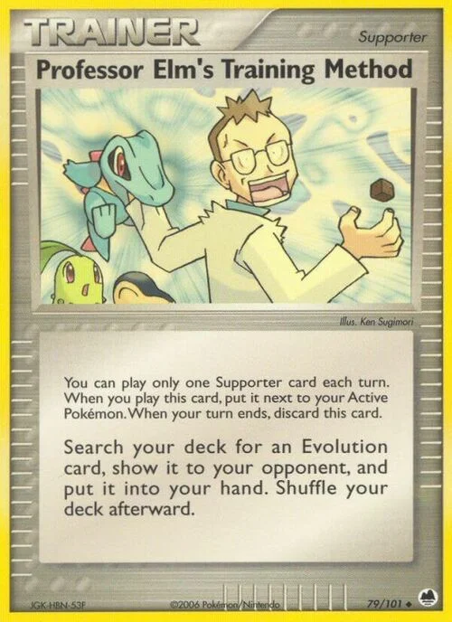 Professor Elm's Training Method — EX Dragon Frontiers