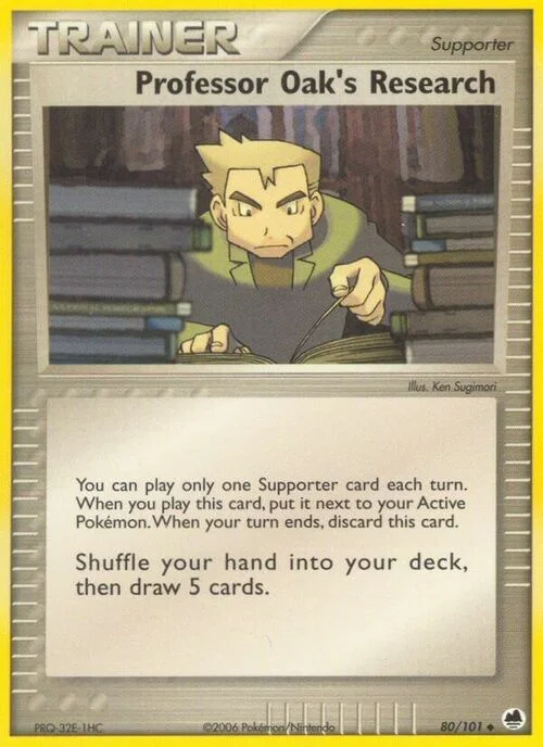 Professor Oak's Research — EX Dragon Frontiers
