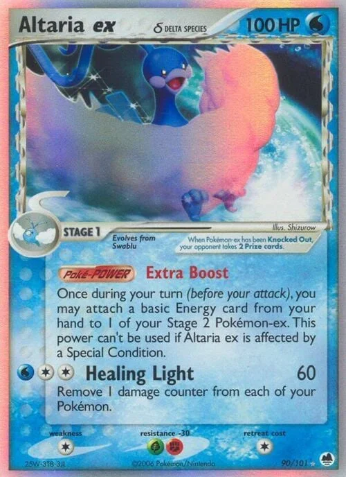 Altaria ex δ Delta Species — EX Dragon Frontiers