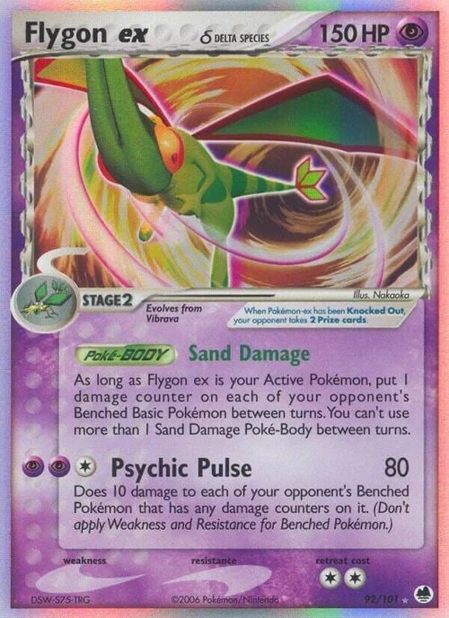 Flygon ex δ Delta Species — EX Dragon Frontiers