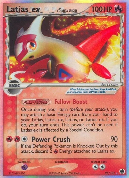 Latias ex δ Delta Species — EX Dragon Frontiers