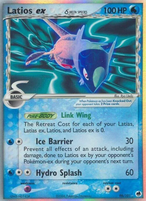 Latios ex δ Delta Species — EX Dragon Frontiers