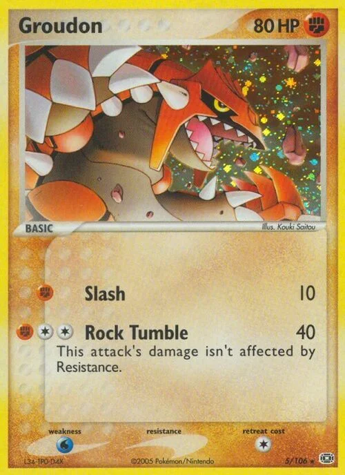 Groudon — EX Emerald