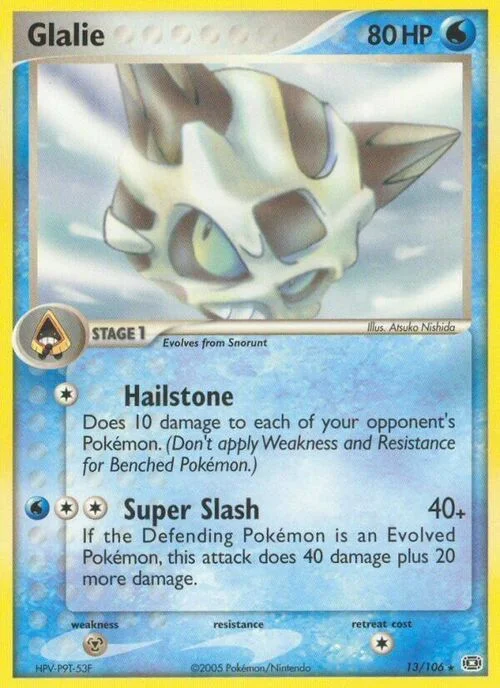 Glalie — EX Emerald