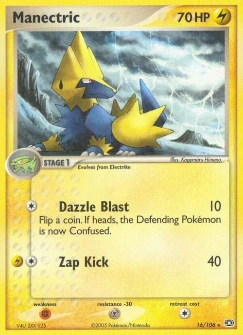 Manectric — EX Emerald