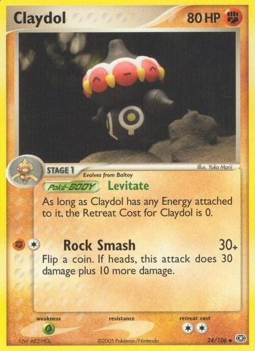 Claydol — EX Emerald