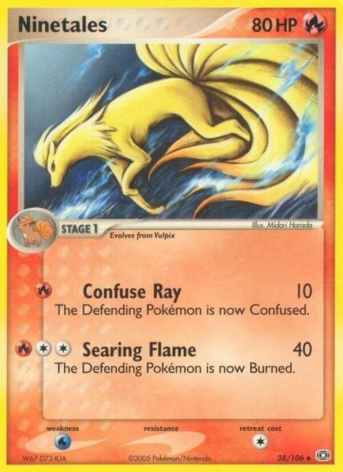 Ninetales — EX Emerald
