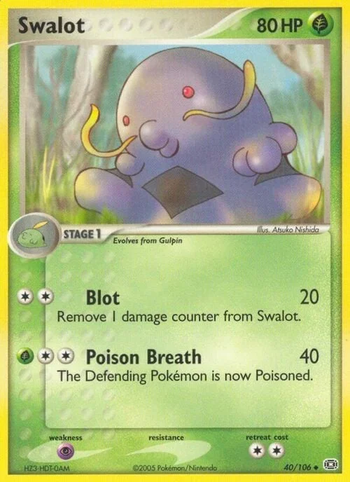 Swalot — EX Emerald