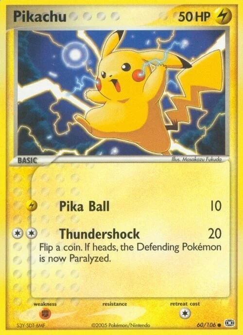 Pikachu — EX Emerald