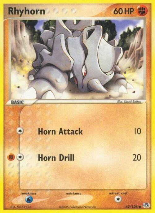 Rhyhorn — EX Emerald