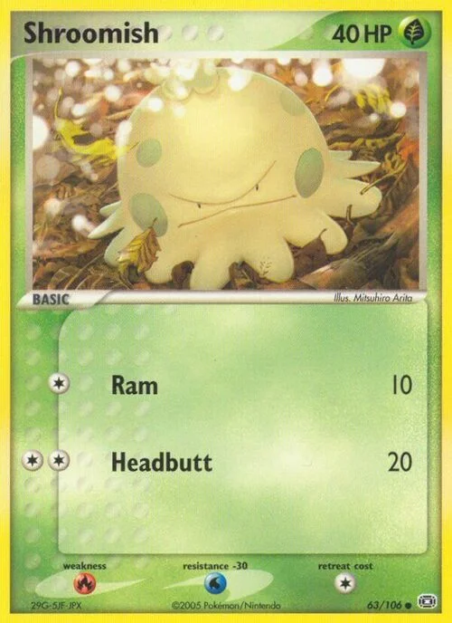 Shroomish — EX Emerald