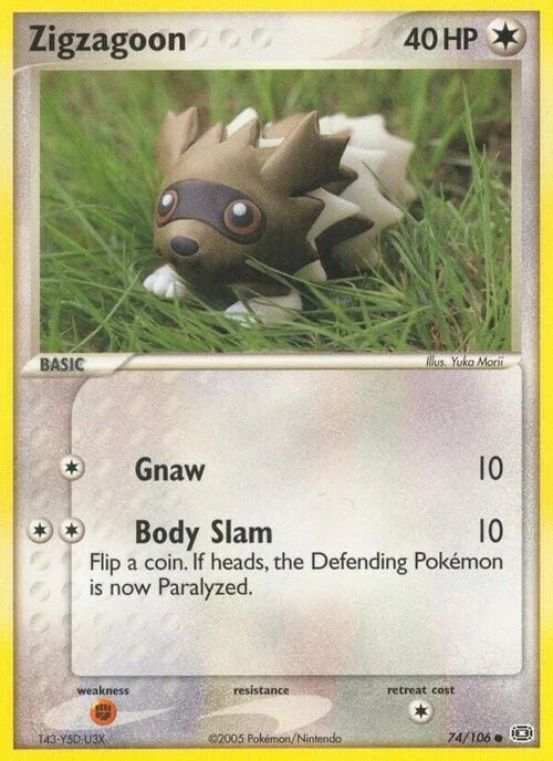 Zigzagoon — EX Emerald