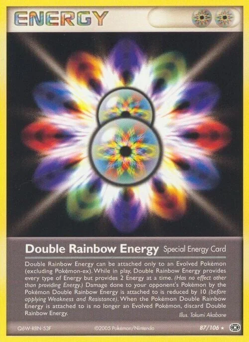 Double Rainbow Energy — EX Emerald