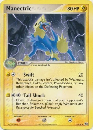 Manectric — Theme Deck & Blisters Exclusives