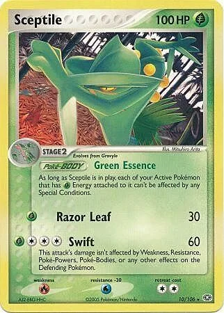 Sceptile — Theme Deck & Blisters Exclusives