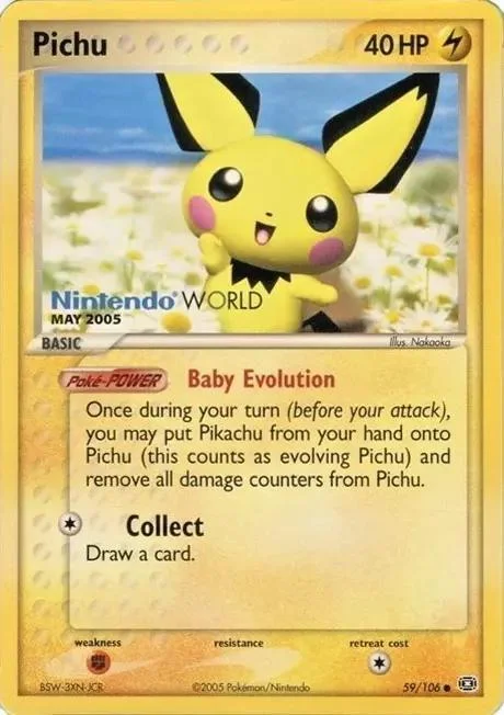 Pichu — Miscellaneous Promos