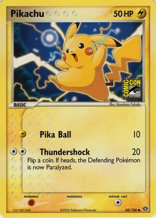 Pikachu — Miscellaneous Promos