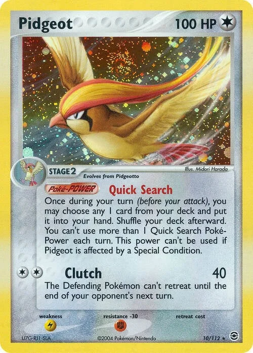 Pidgeot — EX FireRed & LeafGreen