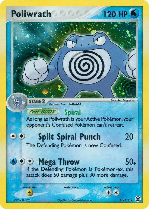 Poliwrath — EX FireRed & LeafGreen