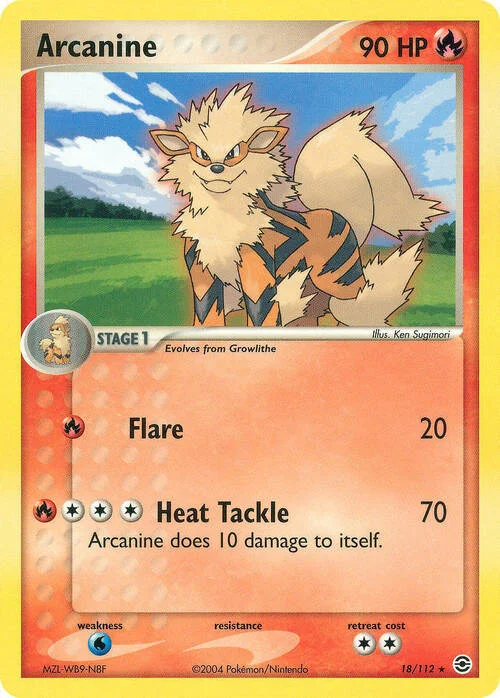 Arcanine — EX FireRed & LeafGreen