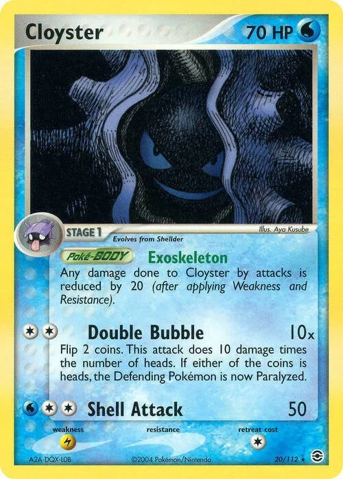 Cloyster — EX FireRed & LeafGreen