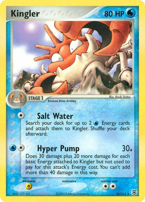 Kingler — EX FireRed & LeafGreen