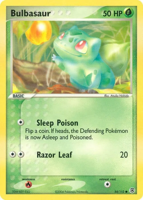 Bulbasaur — EX FireRed & LeafGreen