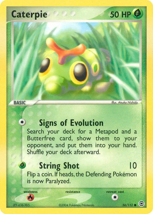 Caterpie — EX FireRed & LeafGreen