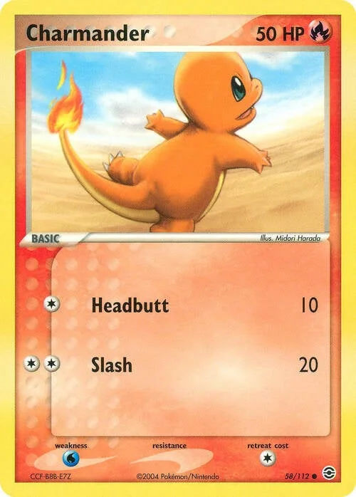 Charmander — EX FireRed & LeafGreen