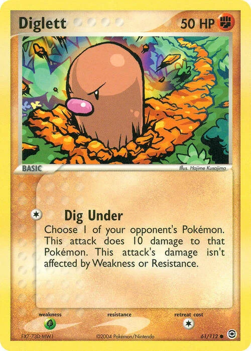 Diglett — EX FireRed & LeafGreen