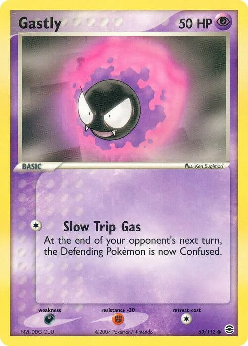 Gastly — EX FireRed & LeafGreen