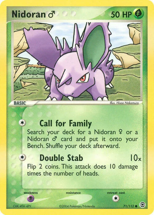 Nidoran ♂ — EX FireRed & LeafGreen