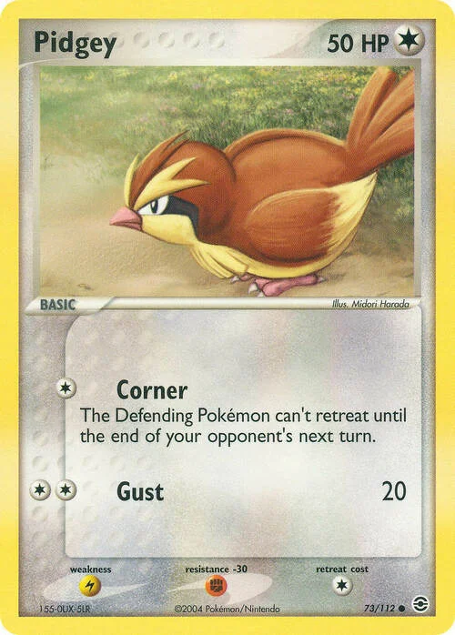 Pidgey — EX FireRed & LeafGreen