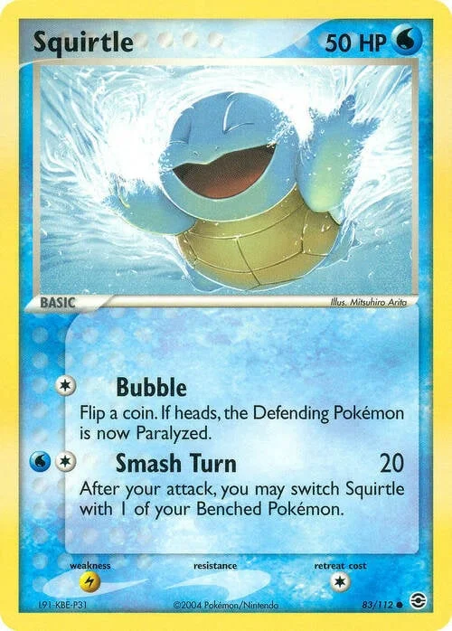 Squirtle — EX FireRed & LeafGreen