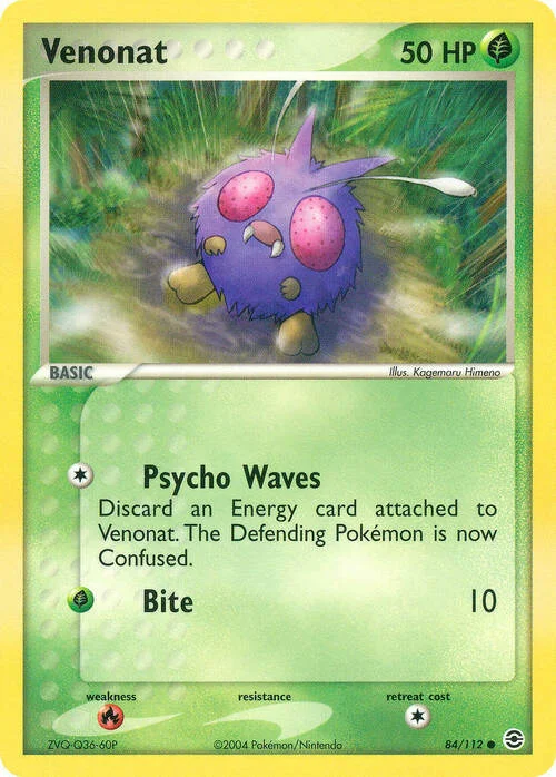 Venonat — EX FireRed & LeafGreen