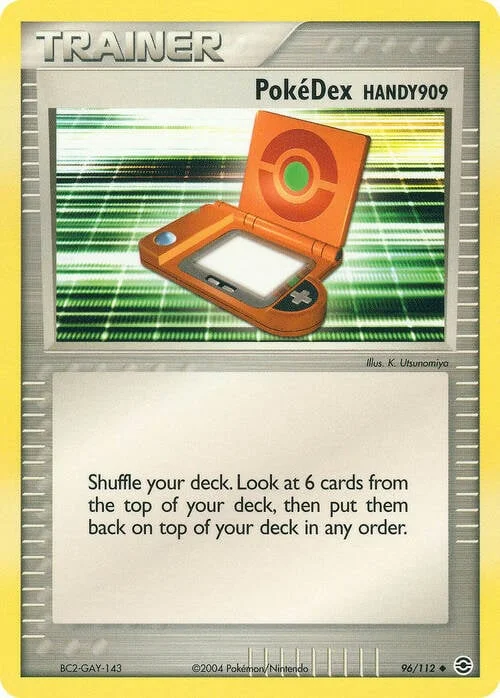 PokéDex HANDY909 — EX FireRed & LeafGreen